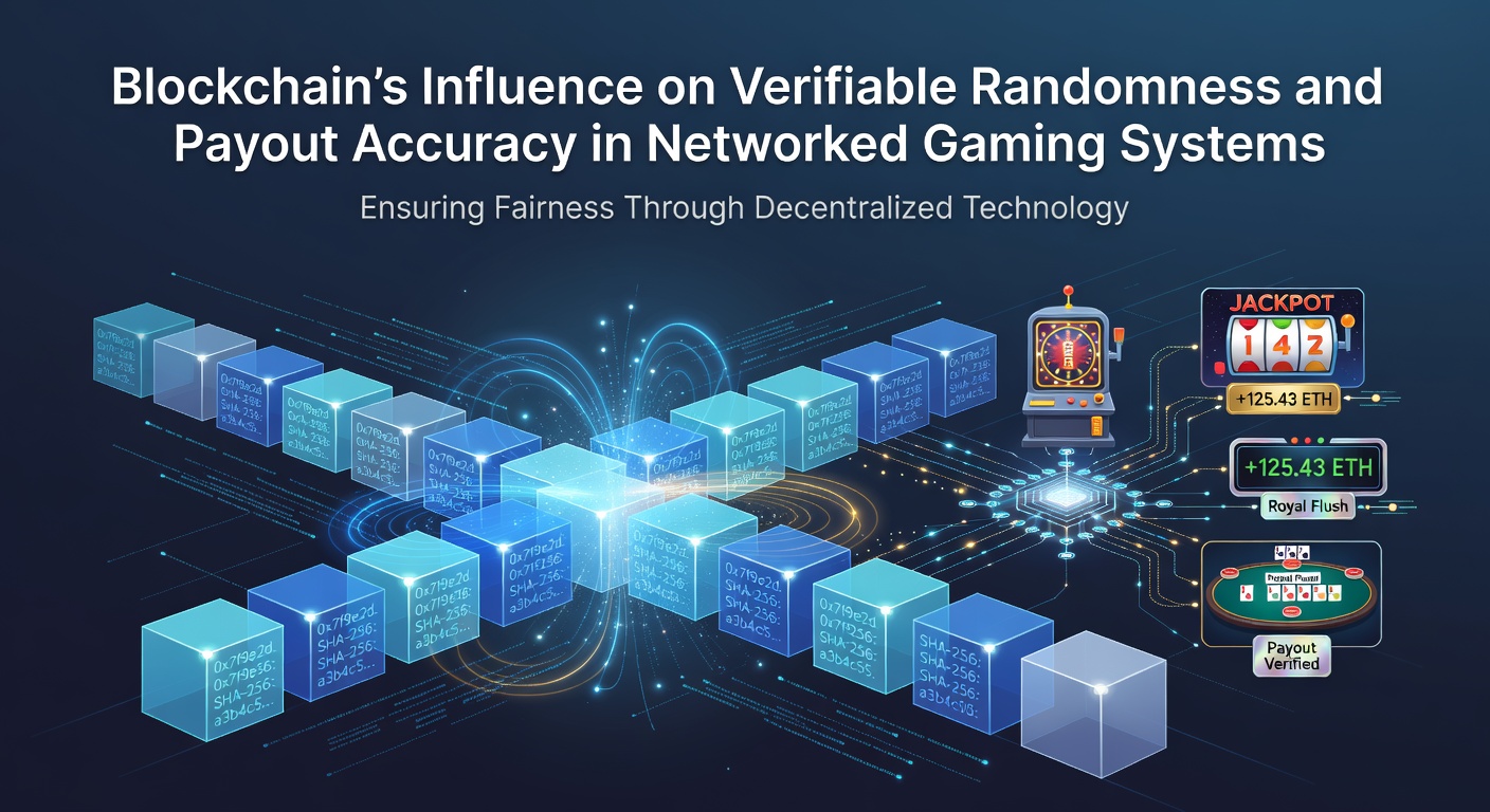 Blockchain-Technologie in vernetzten Gaming-Systemen mit Fokus auf Zufallsgeneratoren und transparente Auszahlungen