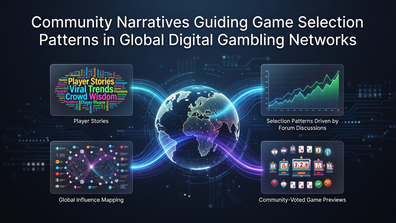 Darstellung globaler Online-Communitys die Spieltrends in digitalen Glücksspielnetzwerken beeinflussen