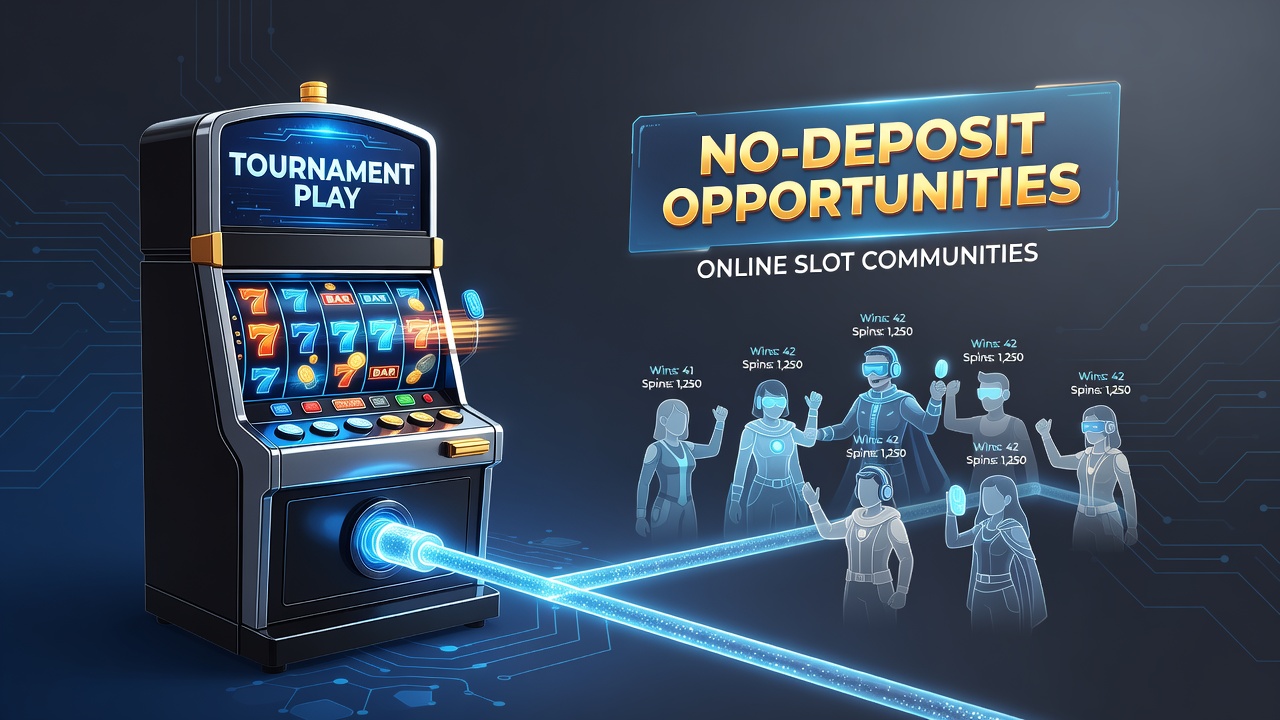 Online-Slot-Turniere verbinden sich mit No-Deposit-Angeboten in digitalen Gemeinschaften