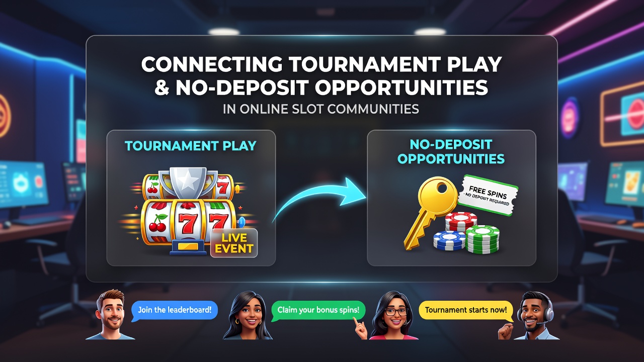 Community-Interaktionen bei Slot-Turnieren mit No-Deposit-Integration