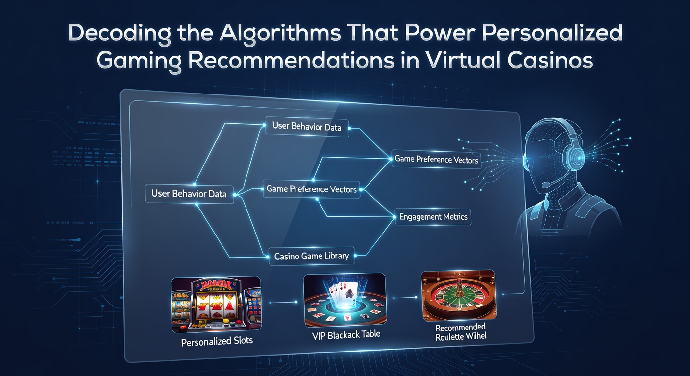 Darstellung von Algorithmen und Datenströmen in virtuellen Casino-Plattformen mit Spielerprofilen und Empfehlungsnetzwerken