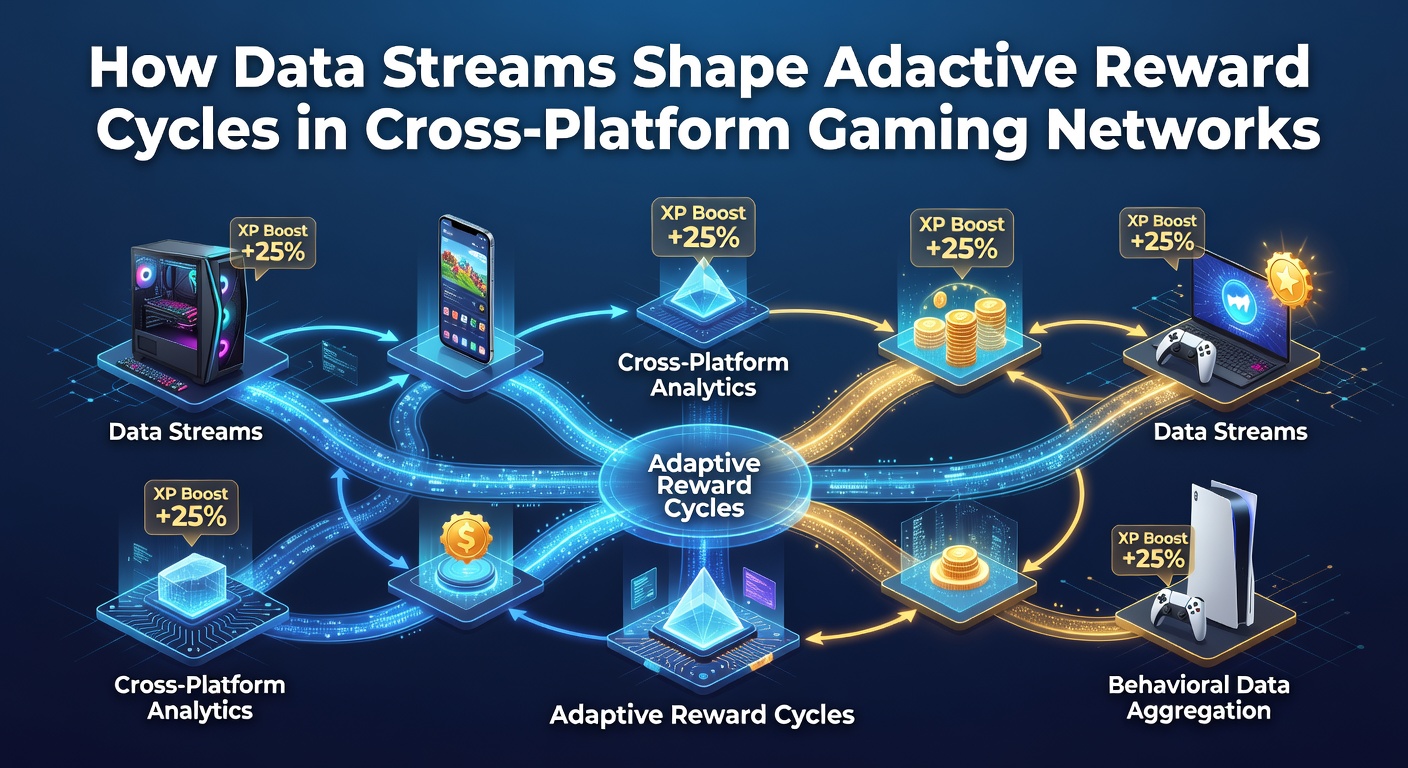 Darstellung adaptiver Belohnungssysteme über verschiedene Gaming-Plattformen hinweg