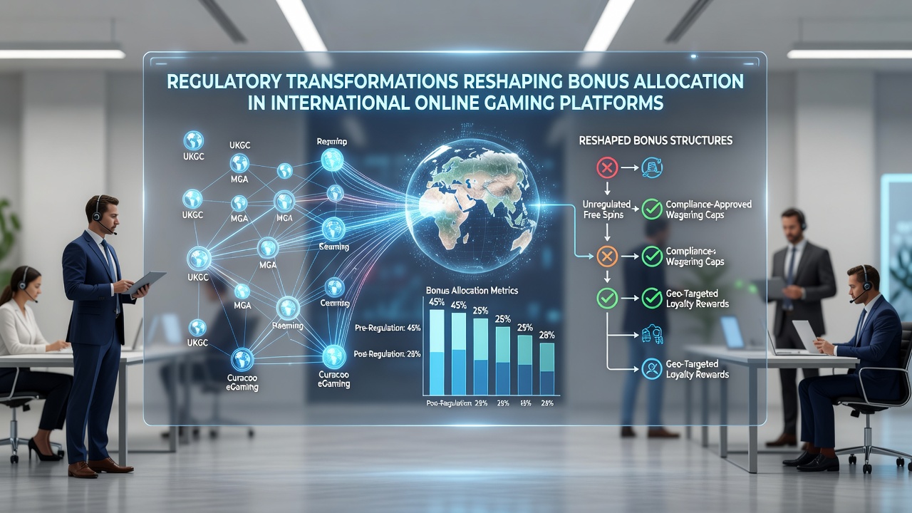 Regulatorische Veränderungen beeinflussen Bonusstrukturen in internationalen Gaming-Plattformen