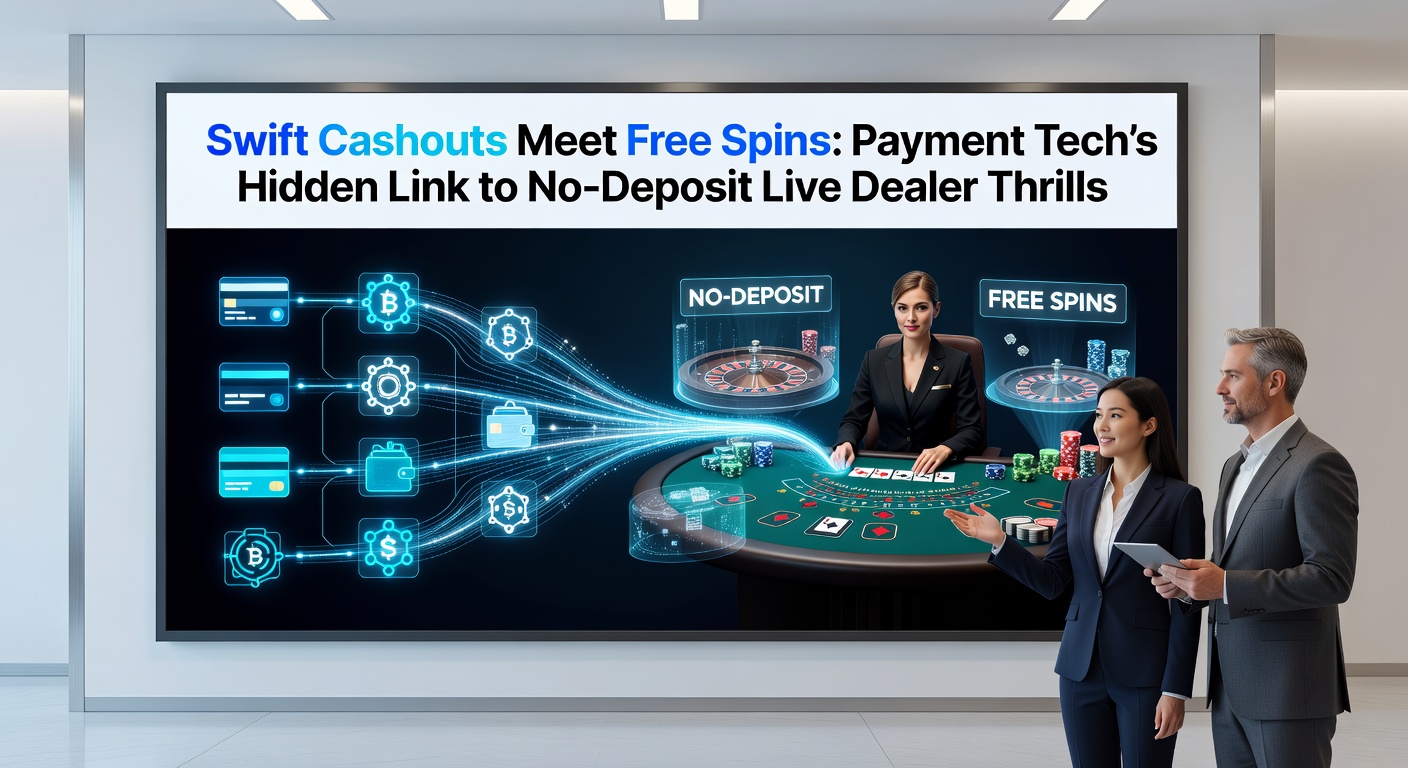 Live-Dealer-Tisch mit Free-Spins-Integration und schneller Auszahlungsoptionen in Aktion